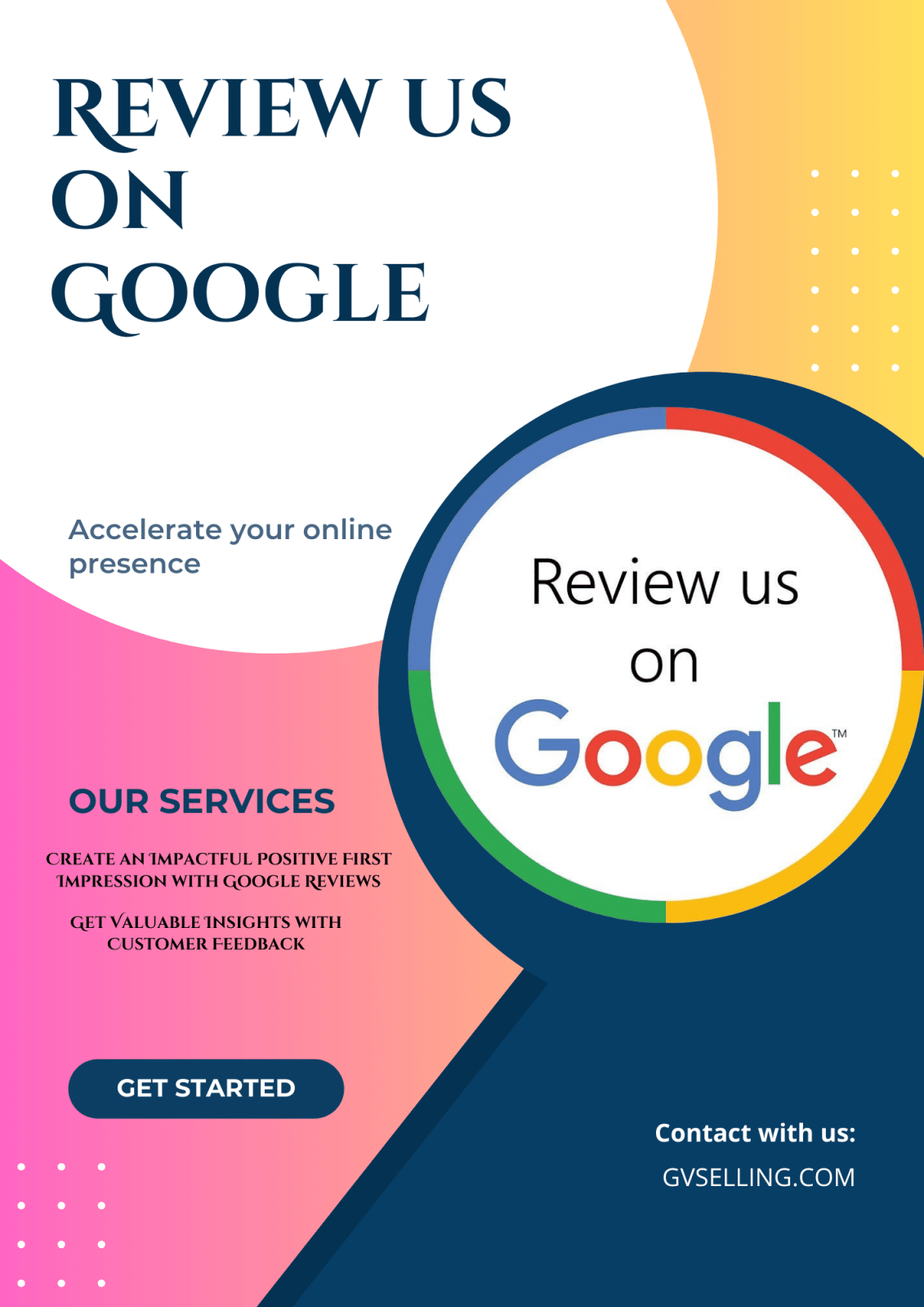 review us on google